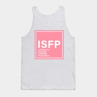 ISFP MBTI PINK Tank Top